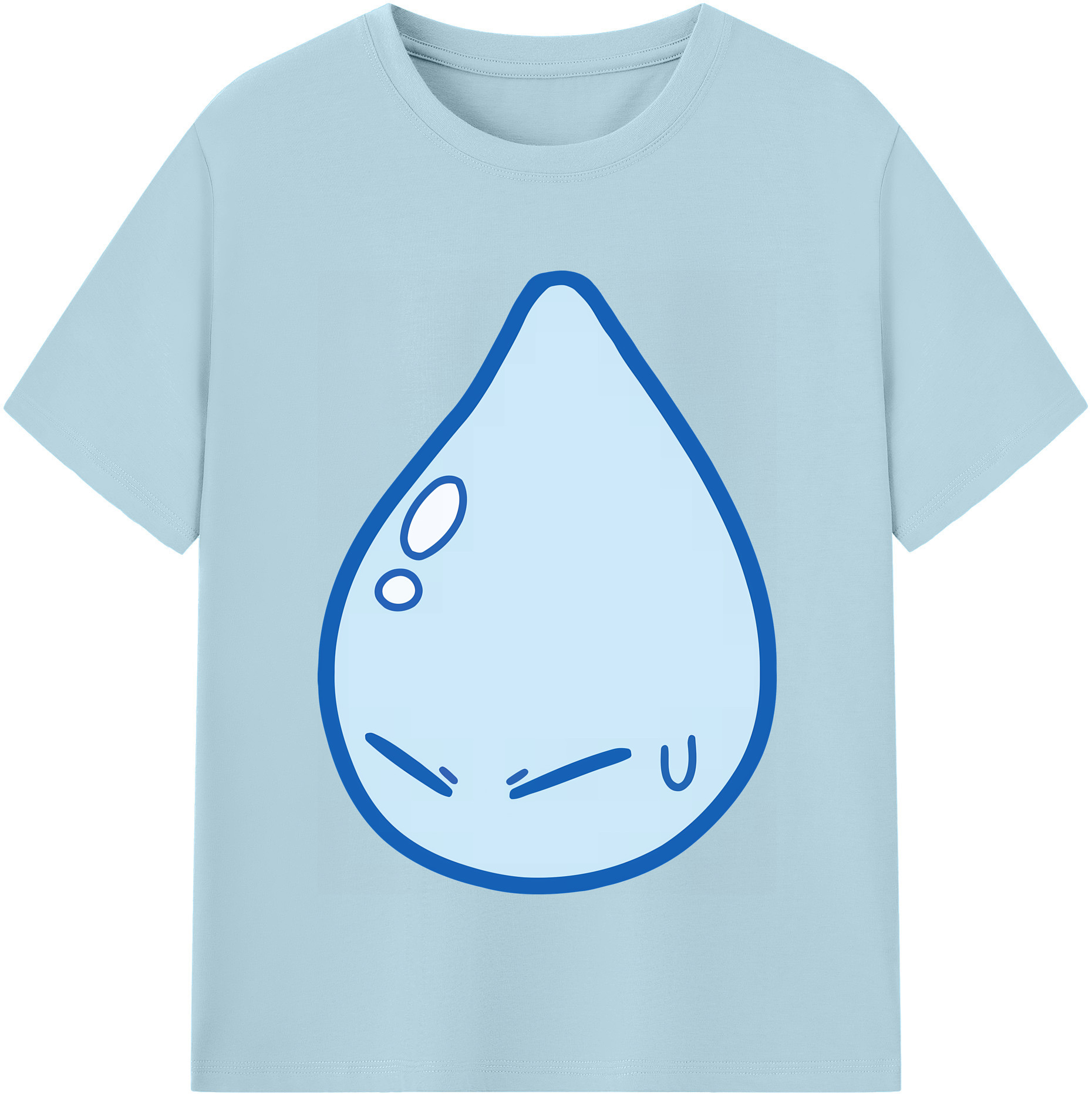 （画像用） 転スラ Regarding Reincarnated to Slime 綿100％半袖Tシャツ（フロントプリント）
